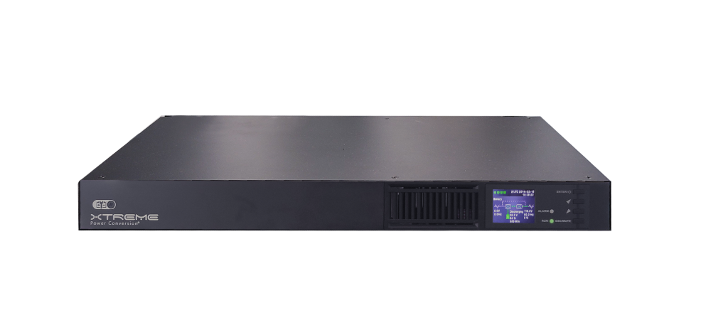 Compact 1U lithium UPS with LiFePO₄ battery, ideal for high-temperature edge computing and IT environments.