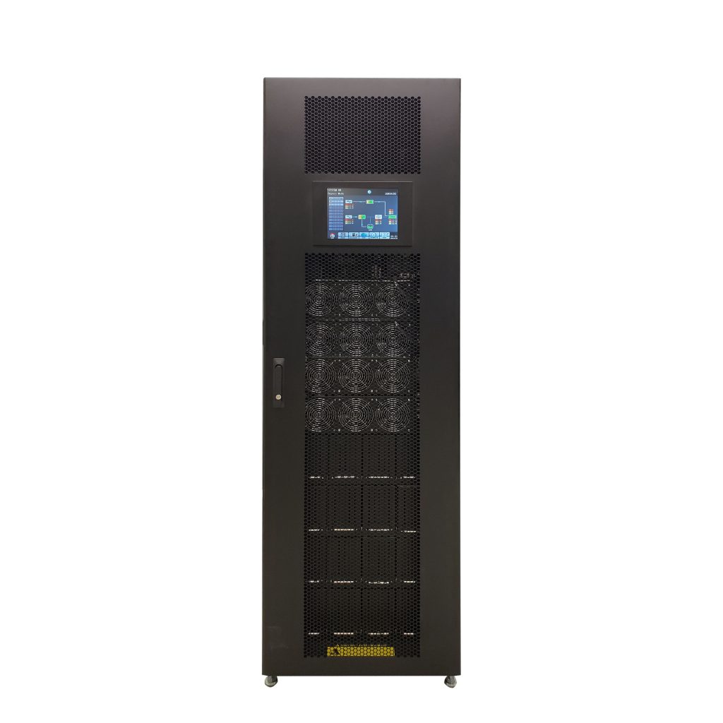 The Xtreme Power M90U UPS Family offers a scalable, modular solution for mission-critical applications, delivering continuous, high-efficiency power protection. Featuring capacities ranging from 15kVA to 140kVA, these uninterruptible power systems are designed with hot-swappable power and battery modules, ensuring seamless maintenance without disrupting operations. With a unity power factor (kVA = kW), the M90U series maximizes real capacity, eliminating the need for oversizing. The compact design and integral maintenance bypass switch provide flexibility and space-saving benefits, making it ideal for data centers, edge computing sites, and other critical infrastructure.